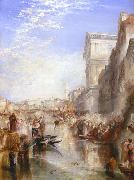 The Grand Canal - Scene - A Street In Venice William Turner